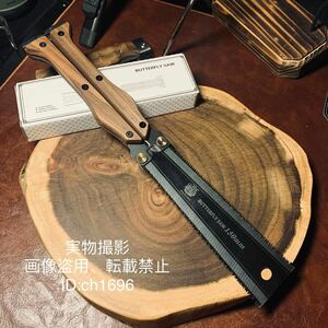 キャンプ用 BUTTERFLY SAW 超高品質 折りたたみのこぎり 軽量持ち運び便利 アウトドア 野外登山 収納セイズ16x5x1.5cm