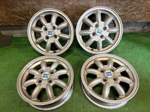 ダイハツ MINILITE ミニライト 純正 14インチ 4.5J +45 PCD 100 4H ホイール 4本セット H22