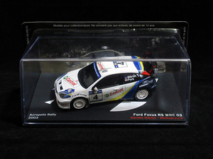 ●デアゴスティーニ DeAGOSTINI 【隔週刊ラリーカーコレクション 1/43 フォード・フォーカス RS WRC03】●Ford Focus WRC03 (2003)