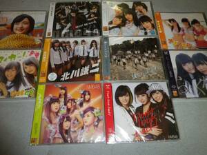 新品CD　10枚セット ＮＭＢ48　Must be now　他　まとめ e　　（SET337）