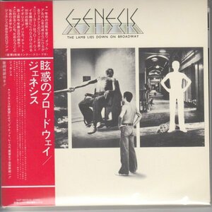 紙ジャケ GENESIS / 幻惑のブロードウェイ（国内盤2枚組SHM-CD）