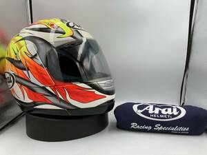 Arai アライ CLC 沼田憲保 レプリカ フルフェイス ヘルメット Lサイズ 美品!! SNELL CLC バイク