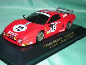 1/43　フェラーリ　ＢＢ　５１２　Ｌｅ　Ｍａｎｓ　１９８２　＃７２