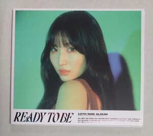 TWICE READY TO BE Digipack ver デジパック モモ 韓国盤 CD 特典無し SET ME FREE