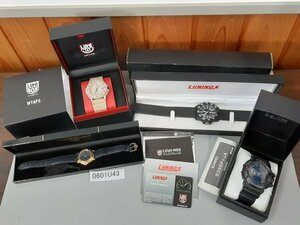 0601U43　時計　腕時計　ジャンク品　おまとめ　CASIO カシオ G-SHOCK　LUMINOX　など