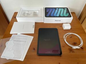 ★美品★ iPad mini 6 第6世代 64GB Wi-Fiモデル スペースグレイ