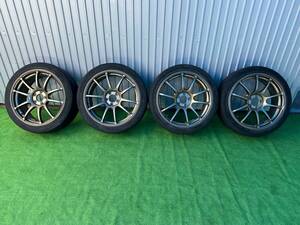 ADVAN Racing 17インチ 205/45ZR17 17X7 1/2J +50 PCD100 5H ホイール 4本 セット。。。