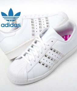 希少 新品未使用 adidas オリジナルス SS 80s W STD スタッズ 26.5 スーパースター SUPERSTAR