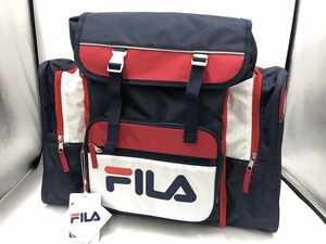 フィラ FILA 旅行カバン リュック バックパック 部活動 アウトドア ユニセックス トリコロール ロゴ