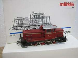 ▲marklin メルクリン 3065 ディーゼル機関車 DB ドイツ国鉄 メルクリン 外国車輛 HOゲージ▲　JUNK品