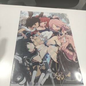 クリアファイル アズールレーン　1周年記念 アニバーサリーイラスト集 画集 購入特典　非売品