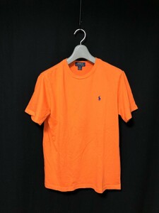◆POLO RALPH LAUREN ポロ ラルフローレン 半袖Tシャツ オレンジ　胸ロゴ ボーイズLサイズ