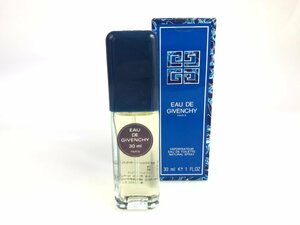 満量　ジバンシー　 GIVENCHY 　EAU DE　GIVENCHY 　オーデ ジバンシィ　　オードトワレ　スプレー　30ml　　YK-7345