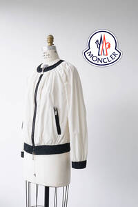 MONCLER GUEDINE モンクレール ノーカラー ナイロン ジャケット size 00 1107090