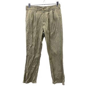 Dickies チノパンツ ワークパンツ W34 ディッキーズ ベージュ 古着卸 アメリカ仕入 2408-489