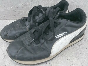 ◇ Puma プーマ 360914-01　TURIN BG スニーカー シューズ 23.5cm ブラック レディース