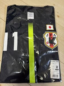 日本代表　三浦知良　JFA JAPAN プレイヤーズTシャツ　Lサイズ 未使用品