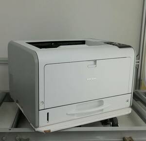 RICOH/リコー A3 モノクロレーザープリンター SP 6420M 印刷枚数26268枚 中古トナー付 即日発送 一週間返品保証【H24061722】