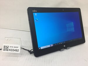 ジャンク/FUJITSU ARROWS Tab Q665/M FARQ07001/Core M-5Y10c 0.80GHz/128GB/4GB/11.6インチ/Windows10 Pro/高解像度/第5世代/AC欠品