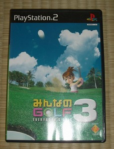 PS2★みんなのGOLF3★みんゴル3ゴルフプレステ