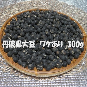 大特価！！丹波黒大豆 ３００g ワケあり ふっくら やわらか 新豆 送料無料