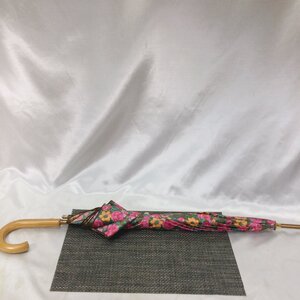 【中古品/TO】ELLE エル 長傘 手開き式 花柄 フラワー RS0905/00250