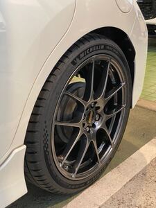 BBS RF509 18インチ 4H PCD100 DB 225/40R18 パイロットスポーツ 4本セット