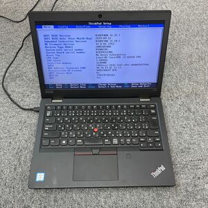 ジャンク品 LENOVO ThinkPad L390 Core i5-8265U／メモリ16GB／SSD512GB/ 現状渡し(管理110222)