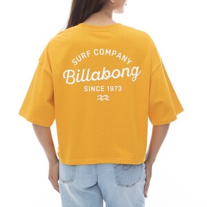 【SALE】★送料無料★2024春夏 新品【BILLABONG/ビラボン】ARCH LOGO CROPPED TEE クロップドＴシャツ NKL0 レディースM BE013-204