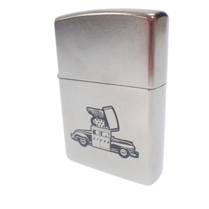 中古◆ジッポー カー 2018年 シルバー系 ZIPPO【AFI8】