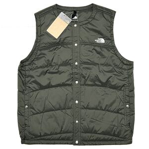 L 新品 ノースフェイス メドウウォームベスト カーキ オリーブ ダウンベスト Meadow Warm Vest トープ ベスト メドウ メドウベスト メドー