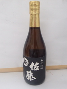 ＃64719【未開栓】佐藤 黒 黒麹仕込 720ml 25％ 佐藤酒造 鹿児島県 芋焼酎 本格焼酎