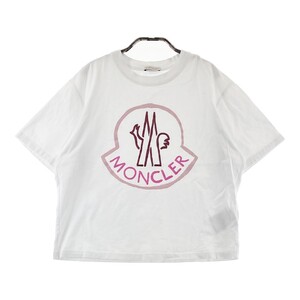 MONCLER モンクレール H10938C00009 半袖Tシャツ ホワイト系 S [240101326524] レディース