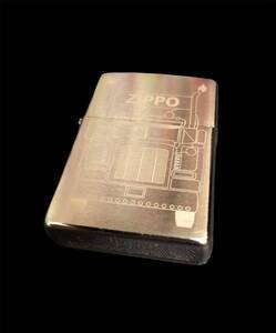 zippo ジッポ C /13 2013年製　ジッポー オイルライター　トラック　コンボイ柄