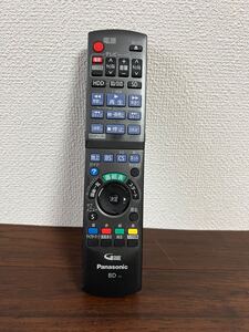 パナソニック Panasonic BD リモコン N2QAYB000648 赤外線発光確認済 中古 No23