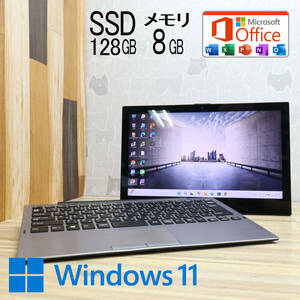 ★美品 SSD128GB メモリ8GB★VJPA11C11N Webカメラ Core m3 8100Y Win11 Microsoft Office 2019 Home&Business 中古品 ノートPC★P78670