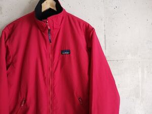 90s L.L.Bean エルエルビーン　ウォームアップジャケット　90年代■裏フリース　シェルドシンチラ LLBean GAP J.CREW ビーン　STUSSY