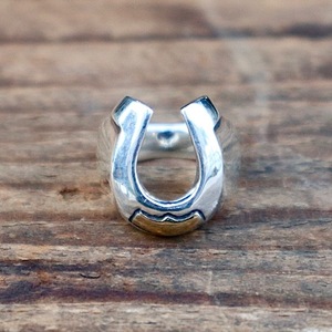 サイズ11 galcia ガルシア ホースシュー シルバー ピンキーリング R-MHS001SB Horseshoe RING SMALL