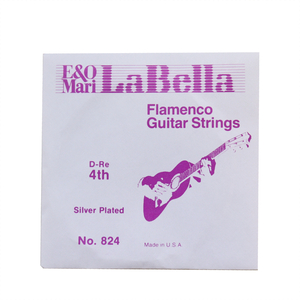 ラベラ 弦 La Bella 820 Elite Flamenco 4弦 フラメンコギター弦 バラ弦 シルバープレーテッド ギター 弦 バラ売り