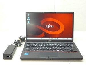 ☆1円☆第12世代☆富士通☆LIFEBOOK U6312/J☆Core i5 1245U 1.60GHz/16GB/SSD256GB/高解像度/無線/Bluetooth/カメラ/Office/Win11☆