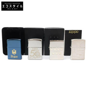 1円 ZIPPO ジッポ 99年 ピース/12年 50th ラーク/11年 1935レプリカ セブンスター/97年 CABIN YES オイルライター 計4点 メンズ レディース