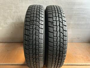 即決送料無料◆145/80Ｒ13/冬2本/残溝約7㎜/NBOX/モコ/フレアワゴン/MRワゴン/アルト/スペーシア/ワゴンR/タント/ミラ/ムーブ/ラテ等