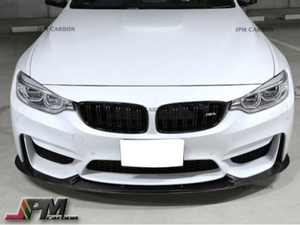 カーボン フロント バンパー リップ スポイラー 2015+ BMW F80 M3 F82 M4 3型