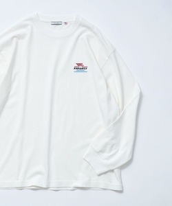 「BAYFLOW」 長袖Tシャツ MEDIUM オフホワイト メンズ