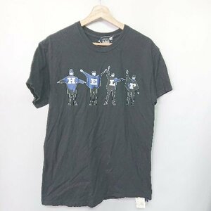 ◇ URBAN RESEARCH×THE BEATLES 半袖 バンドTシャツ サイズ40 ブラック系 レディース E