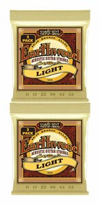 即決◆新品◆送料無料ERNIE BALL 3004 ×2 [11-52] Earthwood Light 80/20 Bronze 3セットパック アコースティックギター弦