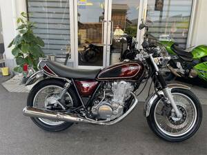 SR400☆ETC・USB付☆08867ｋｍ☆カスタムウインカー☆メーターバイザー付き☆RH03J☆格安☆岡山発