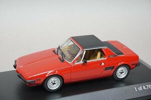 ミニチャンプス PMA 1/43 Fiat フィアット X 1/9 1972-78 レッド 430121660