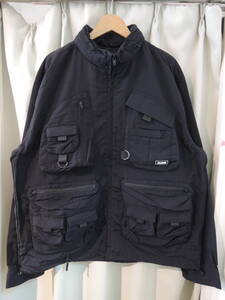 X-LARGE エクストララージ XLARGE FISHING JACKET Lサイズ ブラック 2024 最新人気品 