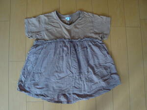 B:MING by BEAMS ワンピース キッズ 140cm ブラウン 子供服 ビームス